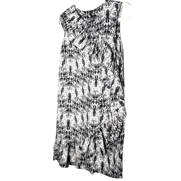 Thomas Wylde Whimsigoth Dark Fairy Silk Tiered Ruffle Asymmetric Hem Dress XS - Picture 4 of 7